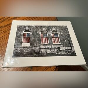 Old Glory Patriot Photo Print - signed